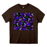 Chocolate Brown halloween Heavy Core Tee - texasbilliewilder