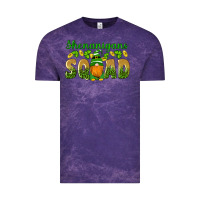 Cloud Purple shenanigans squad gnomes shamrock gold leopard glitter Vintage Tee - Artiststas