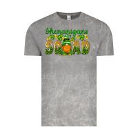 Cloud Rock shenanigans squad gnomes shamrock gold leopard glitter Vintage Tee - Artiststas