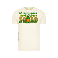 Vintage Arctic shenanigans squad gnomes shamrock gold leopard glitter Vintage Tee - Artiststas