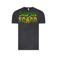 Vintage Black shenanigans squad gnomes shamrock gold leopard glitter Vintage Tee - Artiststas
