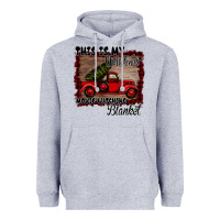 Heather Grey Christmas Movie Watching Blanket Heavyweight Hoodie - Bettercallsaul