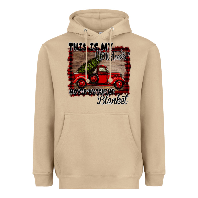 Christmas Movie Watching Blanket Heavyweight Hoodie by Bettercallsaul | Teevron