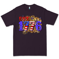 Plum est. 1776 4th of july Premium Tee - Zillion Design Studio