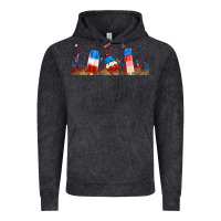 Vintage Black fourth of july popsicle Vintage Hoodie - RanaPortraitStore