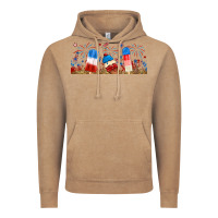 Vintage Coffee fourth of july popsicle Vintage Hoodie - RanaPortraitStore