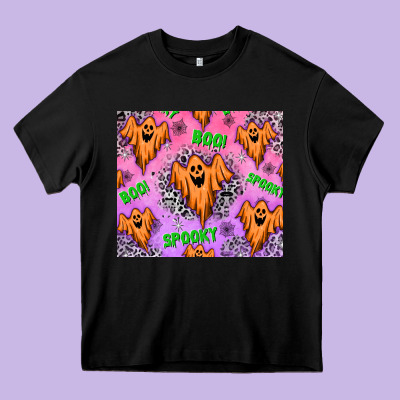 Halloween Heavy Core Tee Designed By Texasbilliewilder