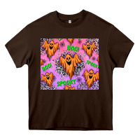 Chocolate Brown halloween Heavy Core Tee - texasbilliewilder