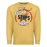Antique Gold The Bucks Stops Here Premium Sweatshirt - Bettercallsaul