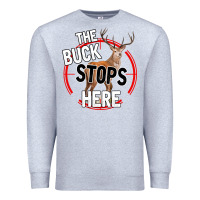 Heather Grey The Bucks Stops Here Premium Sweatshirt - Bettercallsaul