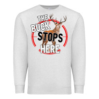Oatmeal Heather The Bucks Stops Here Premium Sweatshirt - Bettercallsaul