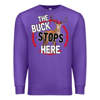 Purple The Bucks Stops Here Premium Sweatshirt - Bettercallsaul