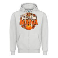 Thankful Mama Zipper Hoodie | Teevron