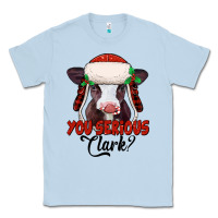 Dusty Blue you serious clark baby cow Classic Tee - Jasminsmagicworld
