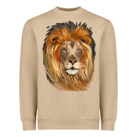 Mushroom Lion Head Heavyweight Sweatshirt - LillyAllenDesigns