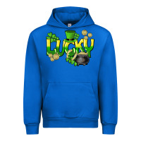 Cobalt Lucky St. Patrick's Day Urban Hoodie - HowdyJamesFarm