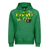 Emerald Lucky St. Patrick's Day Urban Hoodie - HowdyJamesFarm