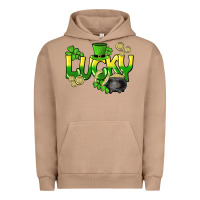 Pigment Burro Lucky St. Patrick's Day Urban Hoodie - HowdyJamesFarm