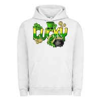 Pigment Lunar Rock Lucky St. Patrick's Day Urban Hoodie - HowdyJamesFarm