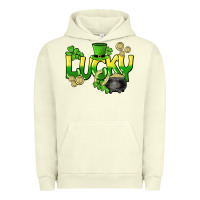 Pigment Pistachio Lucky St. Patrick's Day Urban Hoodie - HowdyJamesFarm