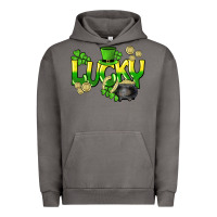Pigment Tornado Lucky St. Patrick's Day Urban Hoodie - HowdyJamesFarm