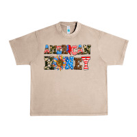 French Oak American honey Urban Heavy Tee - AdoDesignShop