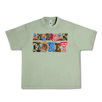 Oil Green American honey Urban Heavy Tee - AdoDesignShop