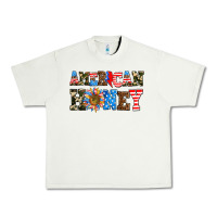 Pistachio American honey Urban Heavy Tee - AdoDesignShop