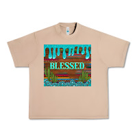 Burro blessed annd cactus with gemstone tumbler Urban Heavy Tee - Artiststas