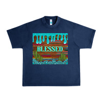 Navy blessed annd cactus with gemstone tumbler Urban Heavy Tee - Artiststas