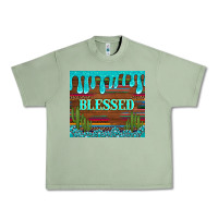 Blessed Annd Cactus With Gemstone Tumbler Urban Heavy Tee | Teevron