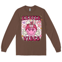 Chestnut Easter vibes Long Sleeve Tee - MaliasSmallBusiness