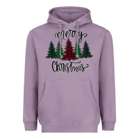 Lavender Merry Christmas Trees Heavyweight Hoodie - Bettercallsaul