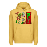 Antique Gold Christmas Character Nurse Premium Hoodie - NancyCooperArtShop
