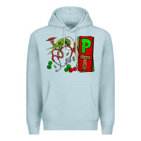 Blue Mist Christmas Character Nurse Premium Hoodie - NancyCooperArtShop