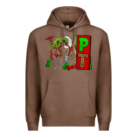 Chestnut Christmas Character Nurse Premium Hoodie - NancyCooperArtShop