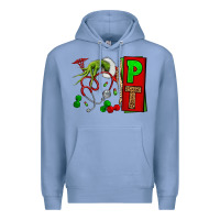 Colony Blue Christmas Character Nurse Premium Hoodie - NancyCooperArtShop