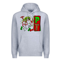 Heather Grey Christmas Character Nurse Premium Hoodie - NancyCooperArtShop