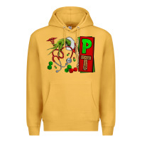 Mustard Christmas Character Nurse Premium Hoodie - NancyCooperArtShop
