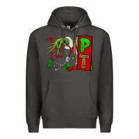 Smoke Christmas Character Nurse Premium Hoodie - NancyCooperArtShop