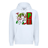 White Christmas Character Nurse Premium Hoodie - NancyCooperArtShop