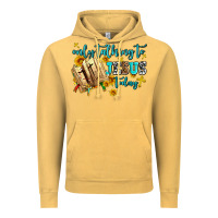 Vintage Mustard only talking to jesus today Vintage Hoodie - AdoDesignShop
