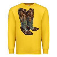 Lemon cowgirl boots Premium Sweatshirt - RanaPortraitStore