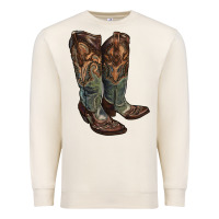 Sandshell cowgirl boots Premium Sweatshirt - RanaPortraitStore