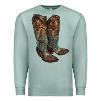 Seafoam cowgirl boots Premium Sweatshirt - RanaPortraitStore