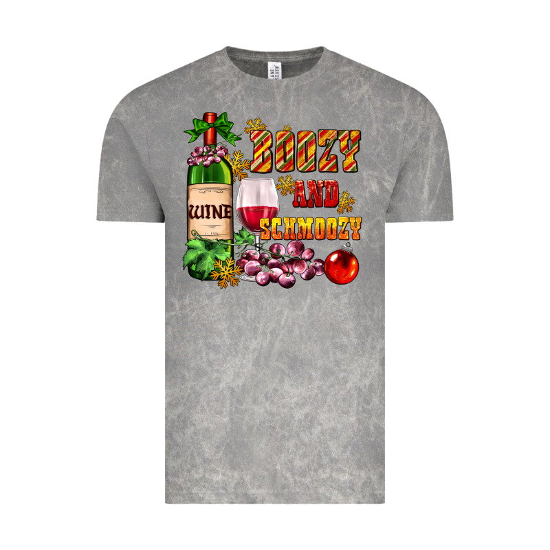 Boozy And Schmoozy Vintage Tee by AdoDesignShop | Teevron