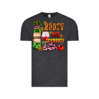 Vintage Black boozy and schmoozy Vintage Tee - AdoDesignShop