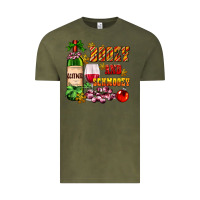 Vintage Olive boozy and schmoozy Vintage Tee - AdoDesignShop
