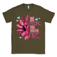 Army Green In october we wear pink Classic Tee - NancyCooperArtShop
