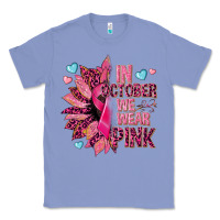 Colony Blue In october we wear pink Classic Tee - NancyCooperArtShop